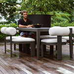 Bolster Back - Outdoor Dining Chair