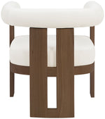 Arienzo - Performance Fabric Upholstered Accent Chair - Walnut Base