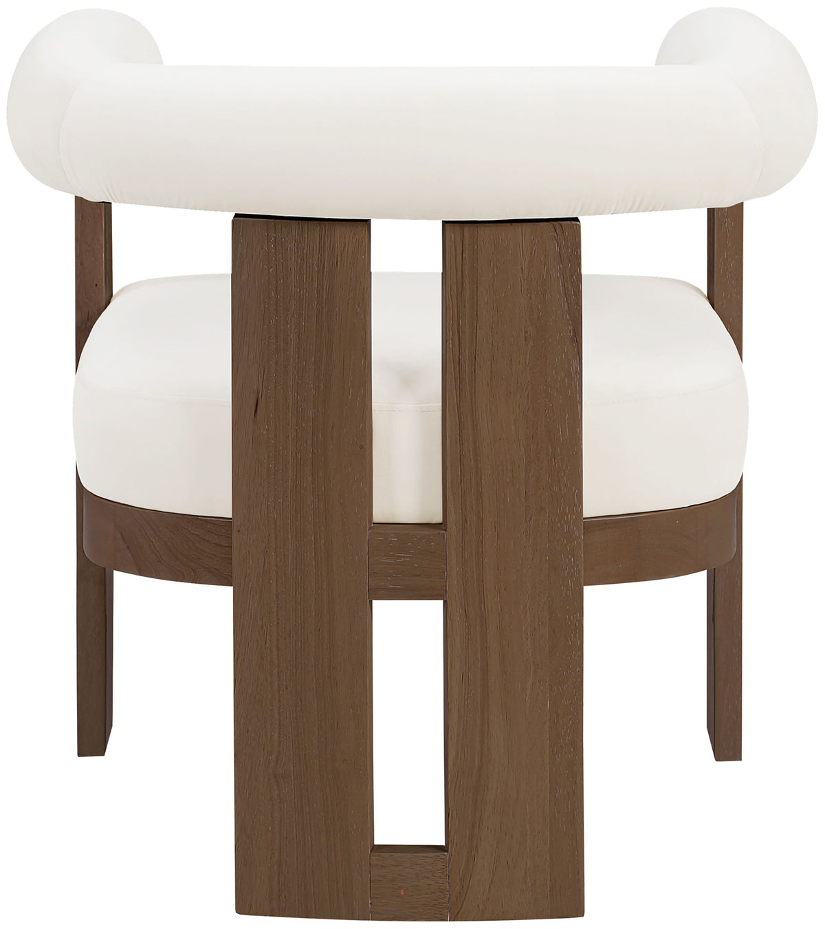 Arienzo - Performance Fabric Upholstered Accent Chair - Walnut Base