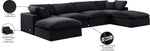 Comfy - 6 Piece Velvet Modular Double Chaise Sectional