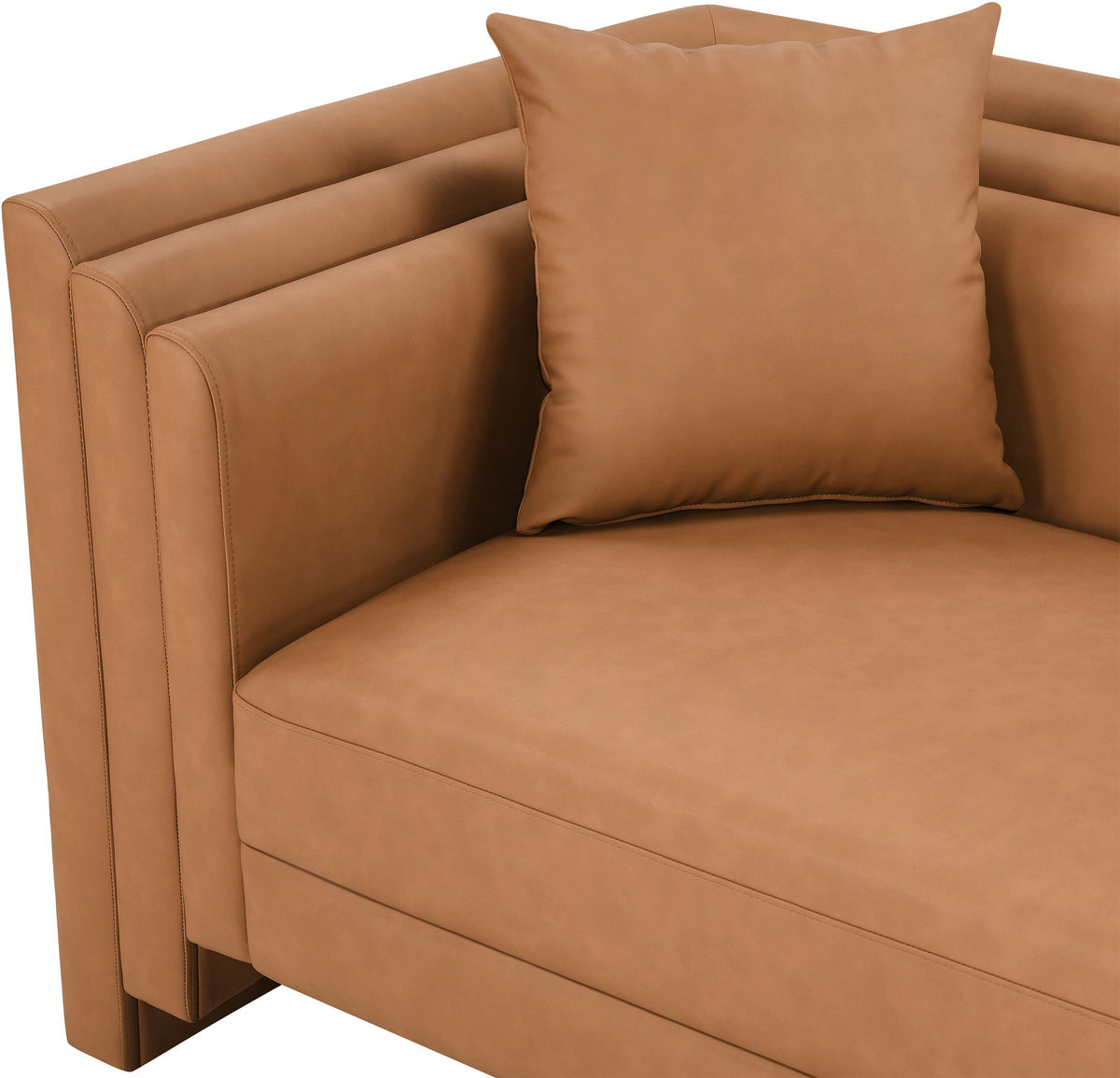 Everett - Vegan Leather Upholstered Loveseat