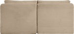 Shaggy - Fabric 2 Seat Modular Armless Sofa