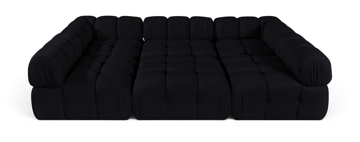 Orin - Velvet 6 Piece Modular Sectional