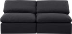 Indulge - Linen 2 Seat Modular Armless Sofa
