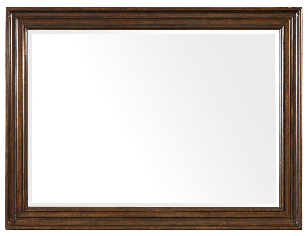 Leesburg - Landscape Mirror - Dark Brown