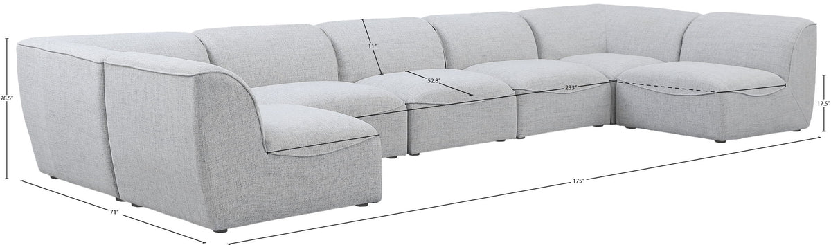 Miramar - 7 Piece Modular Sectional