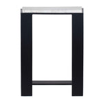 Kenora - Marble Accent Table - White
