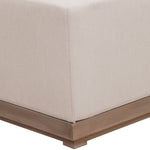 Solace - Olefin Performance Fabric 3 Piece Outdoor Patio Modular Sectional (2 Sofas & Corner Chair)