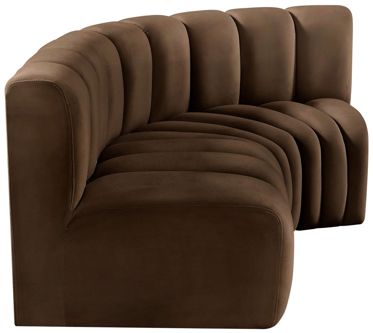 Arc - Velvet 3 Piece Sofa