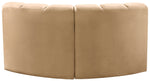 Arc - Velvet 2 Piece Modular Sofa