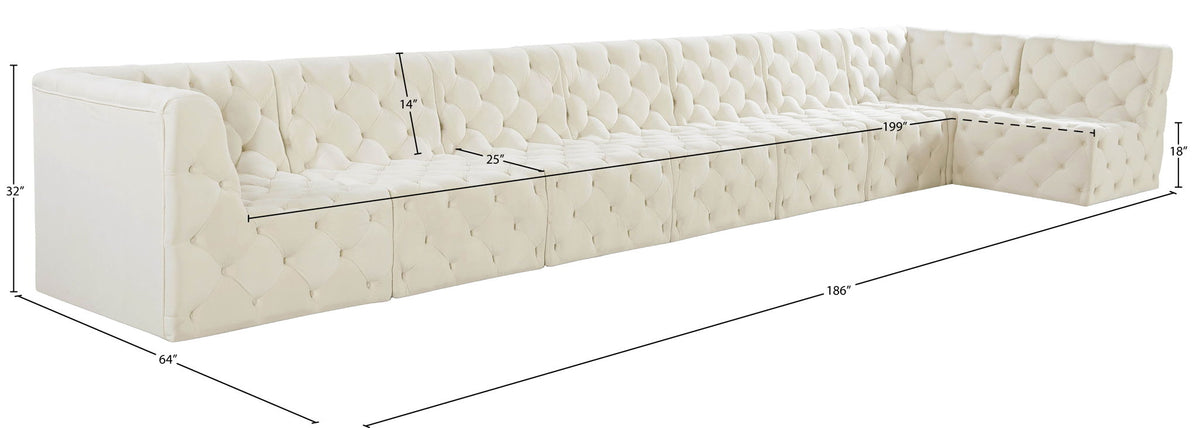 Tuft - 8 Piece Modular Sectional