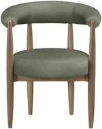 Sable - Vegan Leather Upholstered Dining Chair (Set of 2) - Brown Base