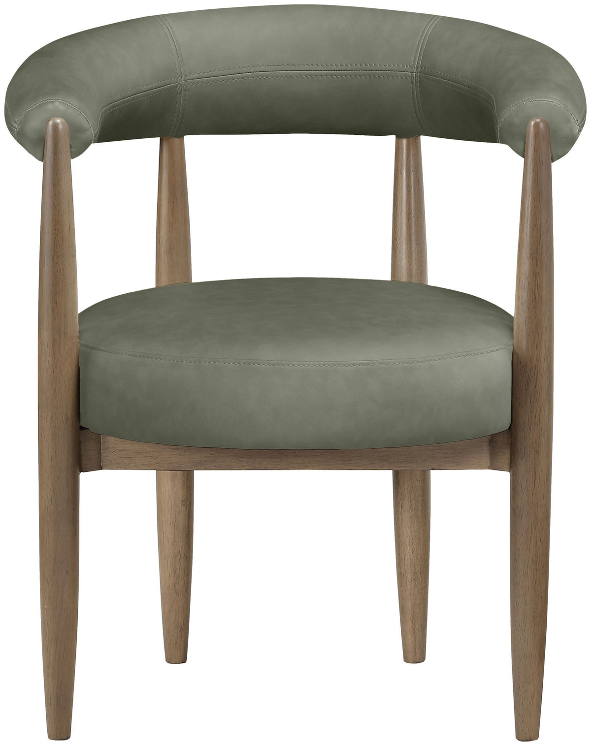 Sable - Vegan Leather Upholstered Dining Chair (Set of 2) - Brown Base