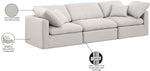 Indulge - Linen 3 Seat Modular Sofa