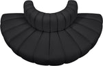 Arc - Faux Leather 4 Piece Modular Sofa