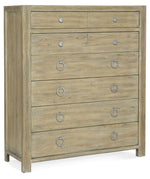 Surfrider - Six-Drawer Chest - Light Brown