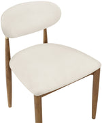Riccio - Side Chair (Set of 2) - Walnut Frame