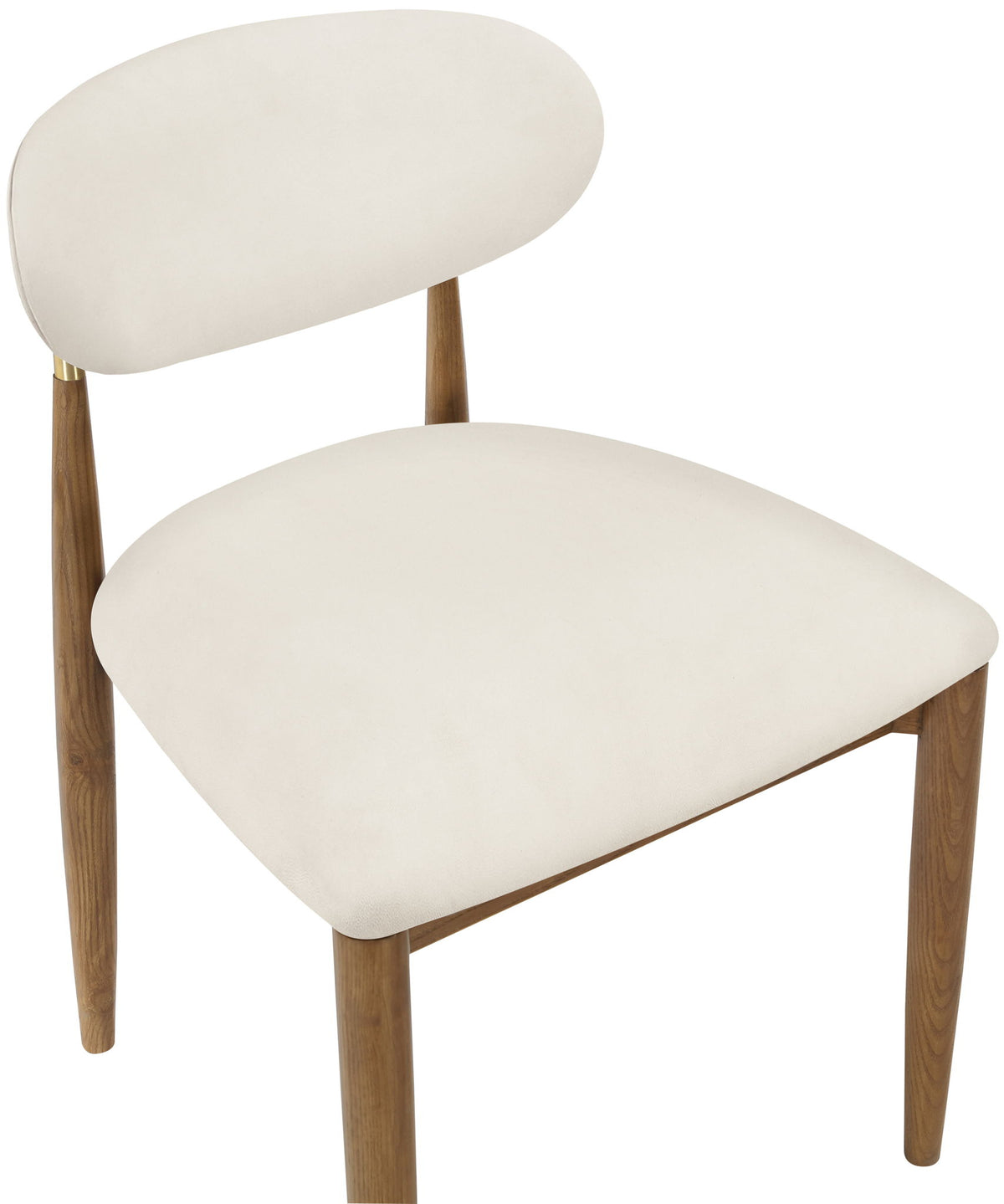 Riccio - Side Chair (Set of 2) - Walnut Frame