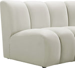 Infinity - 5 Piece Velvet Modular Sectional