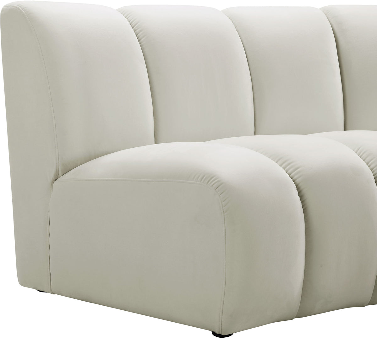 Infinity - 5 Piece Velvet Modular Sectional