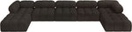 Ames - 7 Piece Fabric Modular U-Shaped Sectional