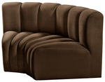 Arc - Velvet 2 Piece Modular Sofa