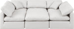 Indulge - Faux Leather 6 Piece Modular Sectional