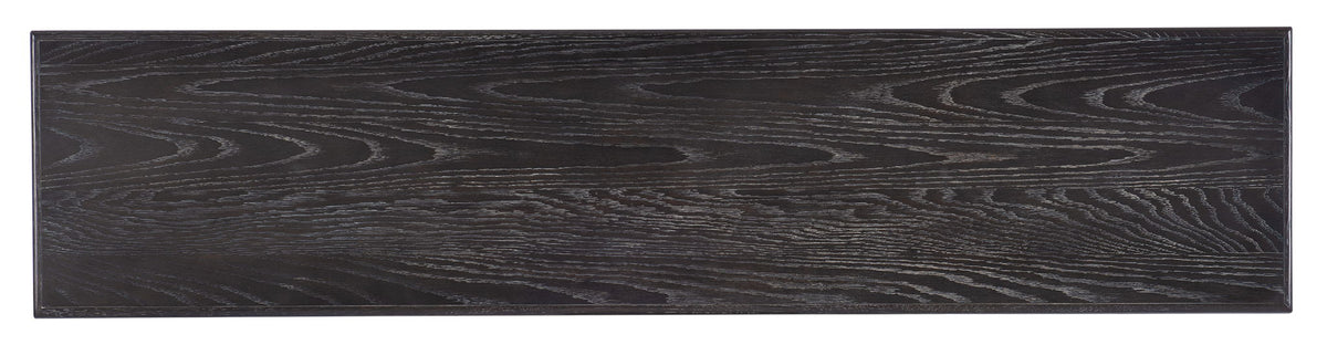 Commerce And Market - Metal And Wood Console - Black