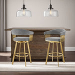 Chelsea - Swivel Fabric Stool