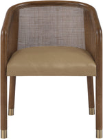 Sylvan - Vegan Leather Dining Chair (Set of 2) - Brown Frame