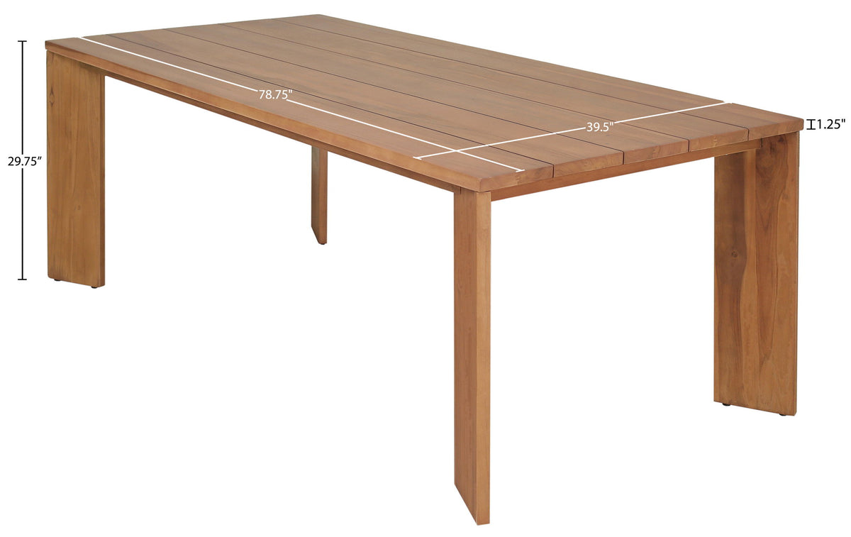 Mirella - Teak Wood Outdoor Patio Dining Table