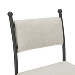 Leni - Outdoor Side Chair With Cushions And Powder Coated Aluminum Frame (Set of 2) - Moonveil / Warm Gray