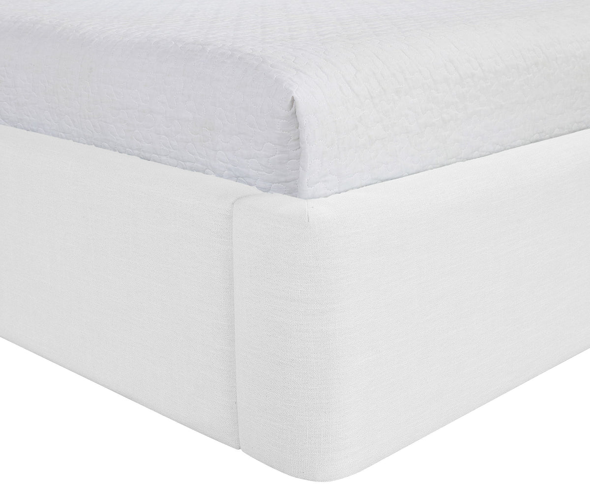 Kendall - Linen Textured Fabric Upholstered Bed