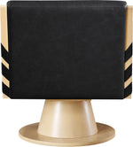 Millwin - Swivel Accent Chair With Natural Base