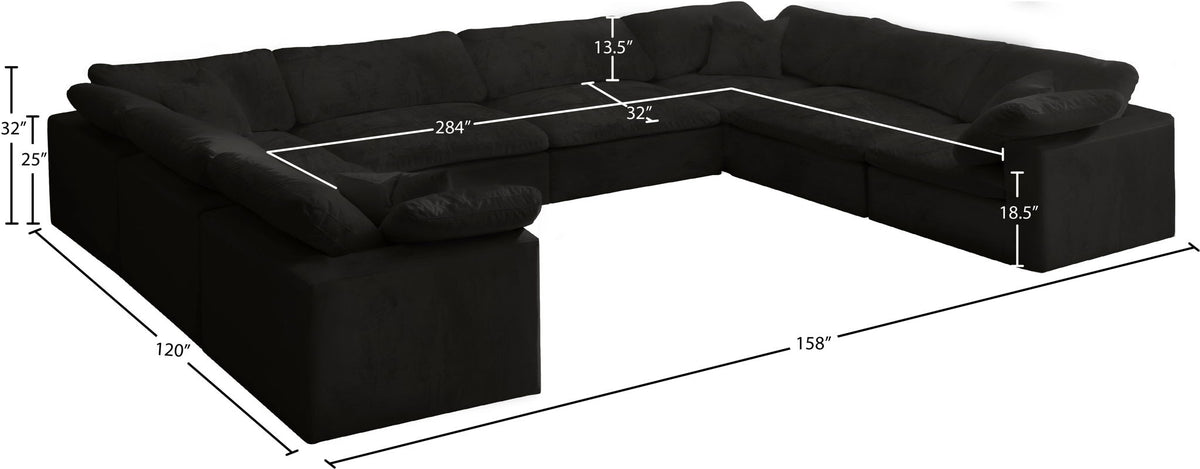 Cozy - 8 Piece Modular Sectional