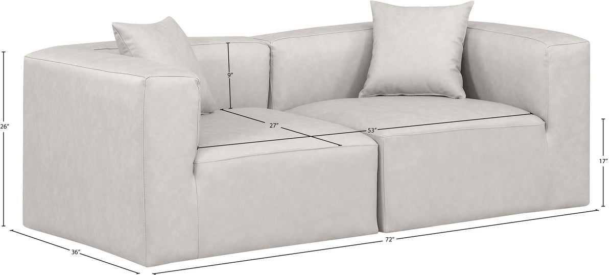 Cube - Modular 2 Seat Sofa