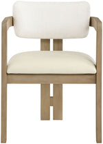 Ravina - Upholstered Dining Chair With Stained Natural Base (Set of 2)