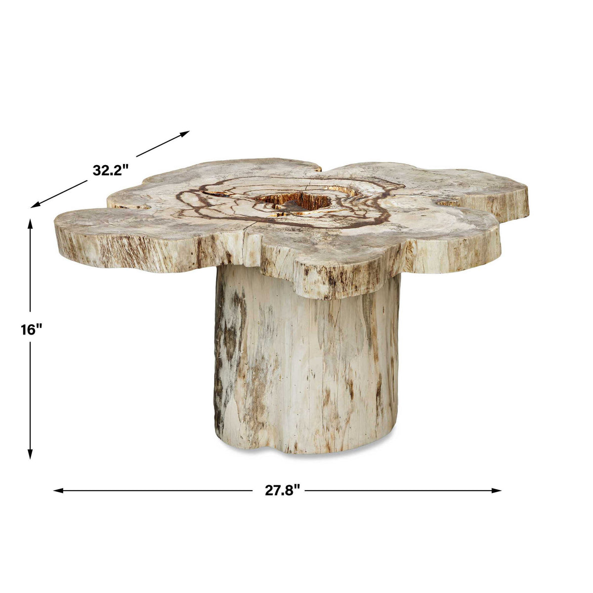 Anzalone - Solid Wood Coffee Table - Woodtone