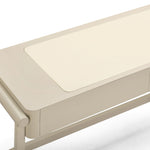 Alfalfa - 2 Drawer Desk - Taupe