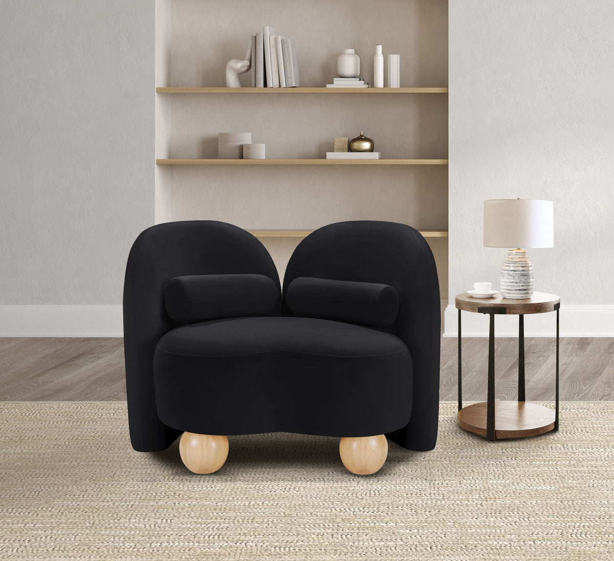 Daphne - Velvet Chair