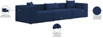 Cube - Linen Modular 4 Seat Sofa