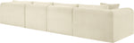 Shaggy - 4 Piece Modular Sectional