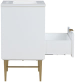 Modernist - Bathroom Vanity With Gold Legs