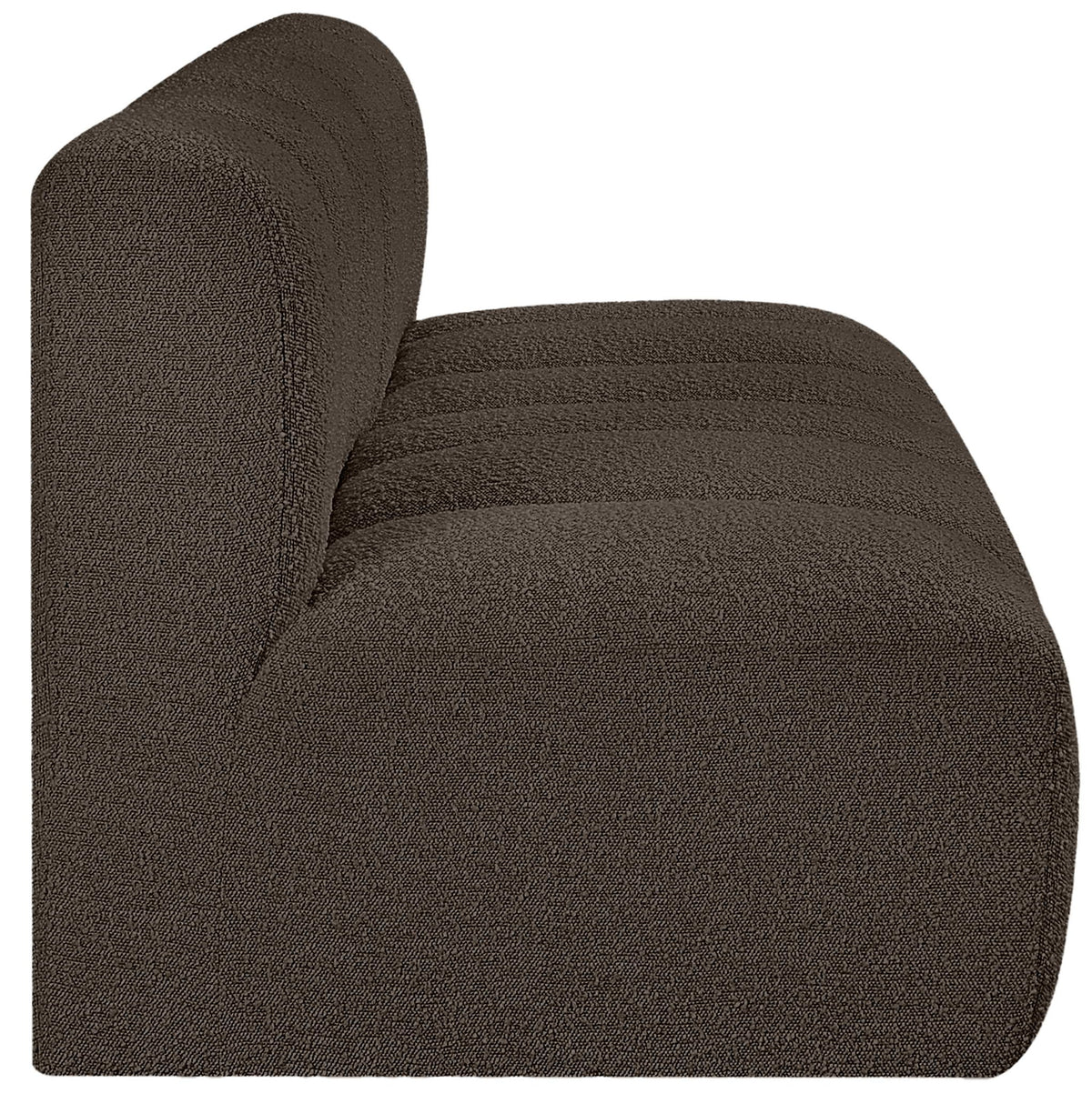 Arc - Boucle Fabric 2 Seats Modular Sofa
