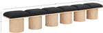 Pavilion - 6 Piece Modular Bench With Natural Base