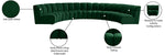 Infinity - 6 Piece Velvet Modular Sectional