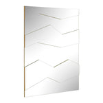 Fracture - Segmented Panel Mirror - Gold
