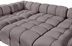 Orin - Velvet 6 Piece Modular Sectional