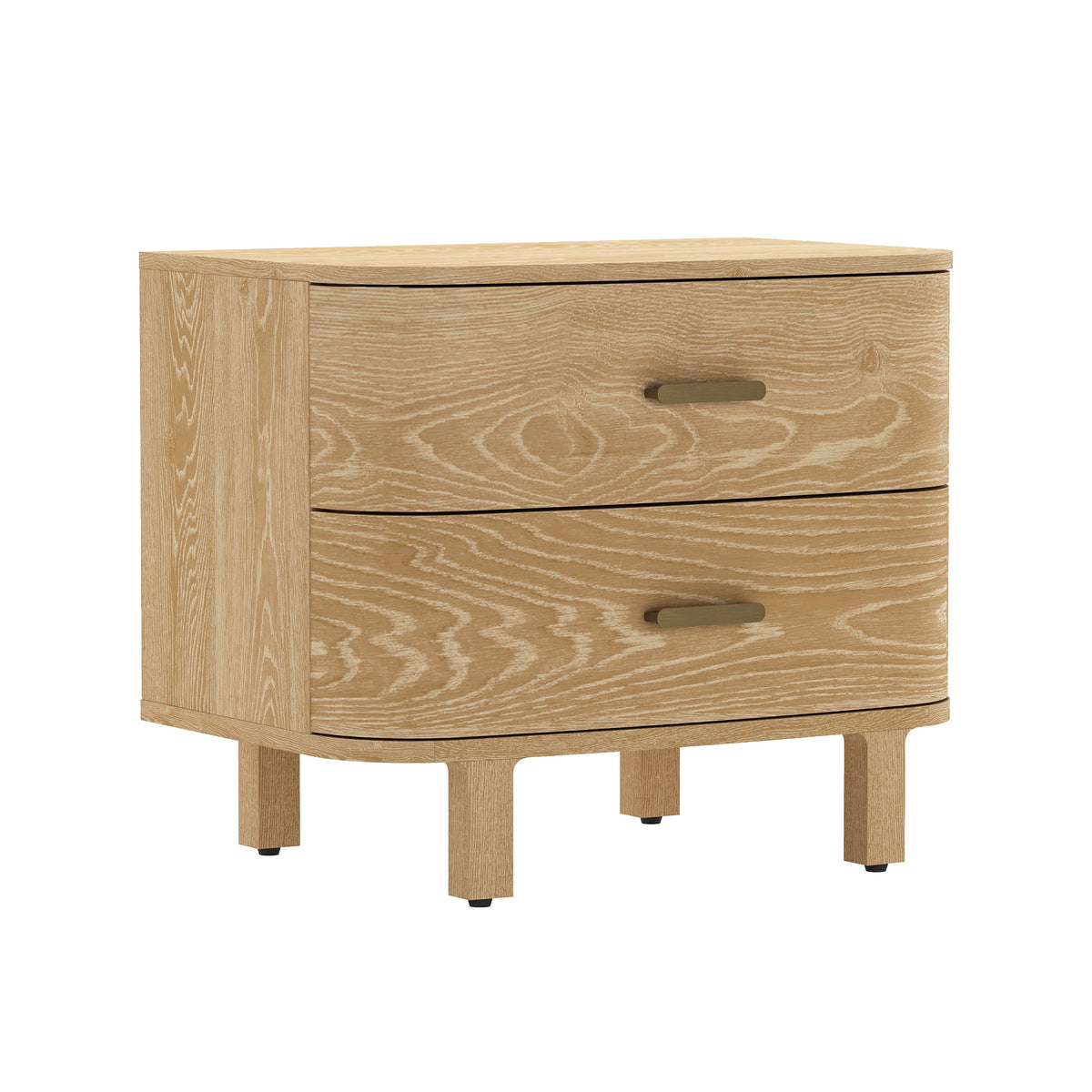 Manhattan Solara - Solid Wood Nightstand