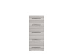 Mia - Chest - White / Gray / Silver